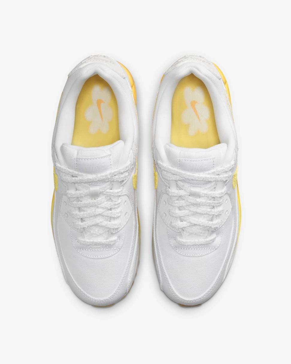 Nike Air Max 90 SE White/Alabaster/Sail/Citron Pulse | Womens Nike Lifestyle