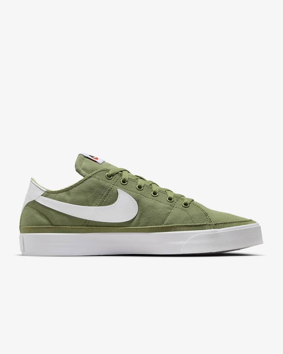 Nike Court Legacy Canvas Alligator/Alligator/White | Mens Nike Lifestyle