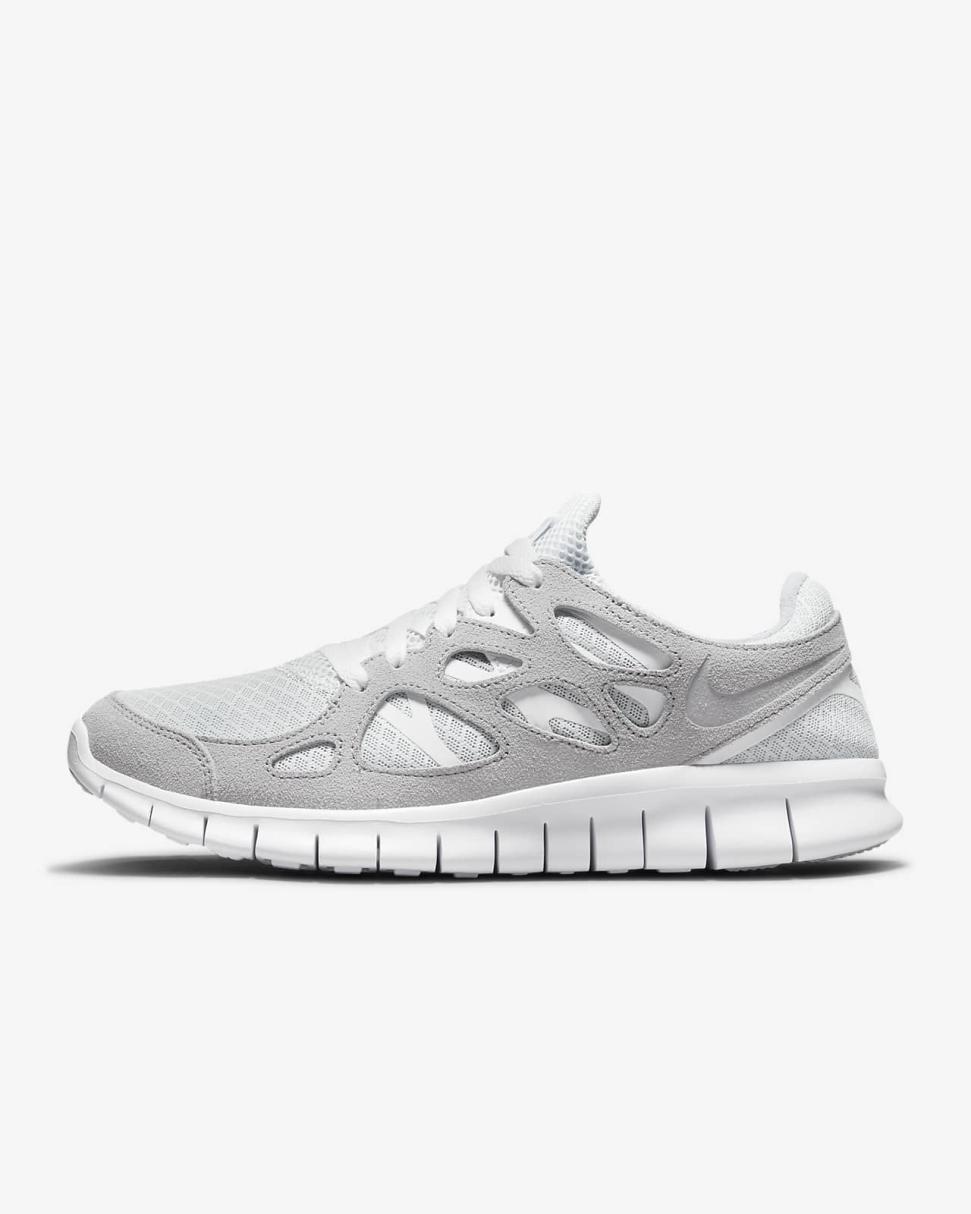 Nike Free Run 2 Wolf Grey/White/Pure Platinum | Mens Nike Lifestyle