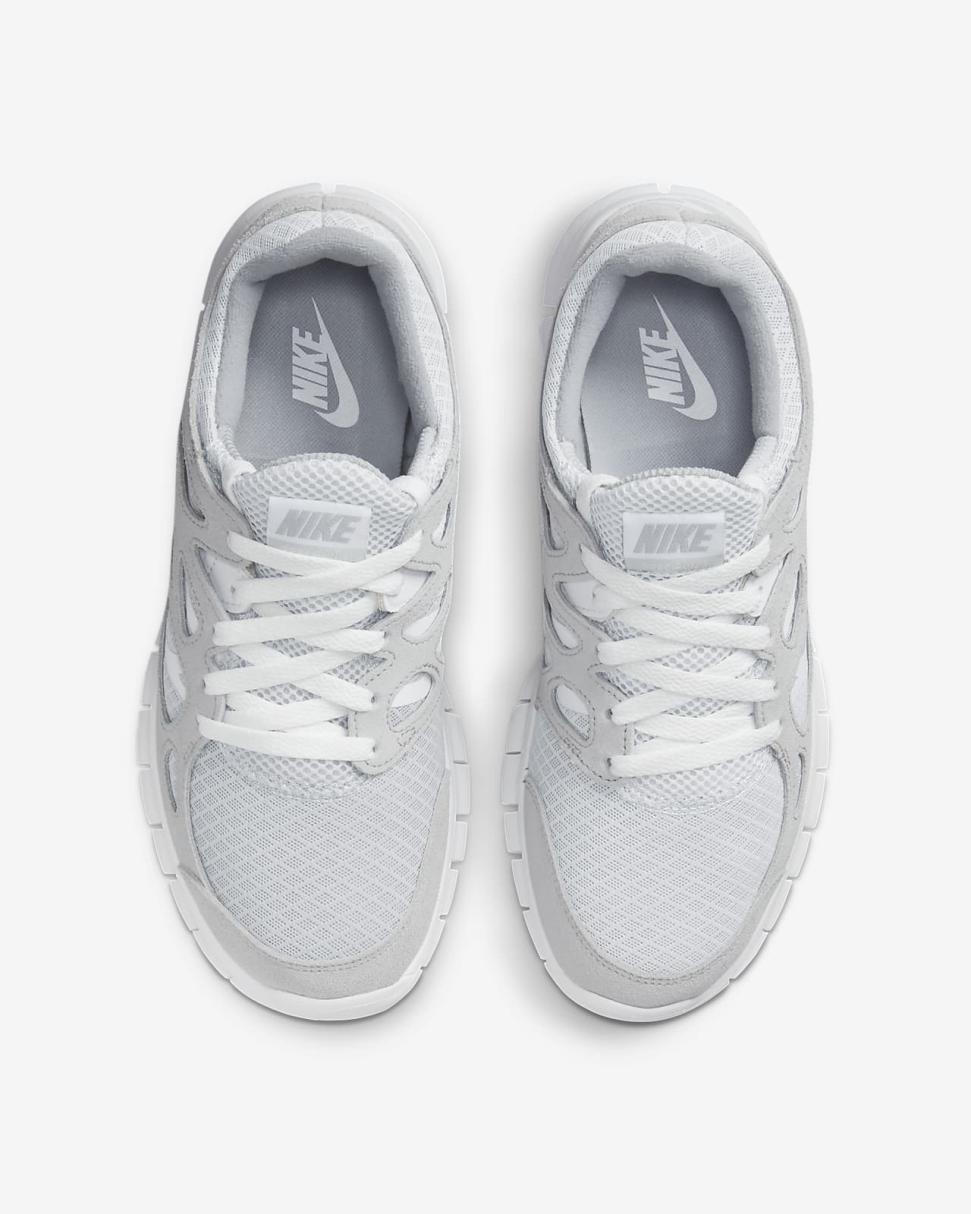 Nike Free Run 2 Wolf Grey/White/Pure Platinum | Mens Nike Lifestyle
