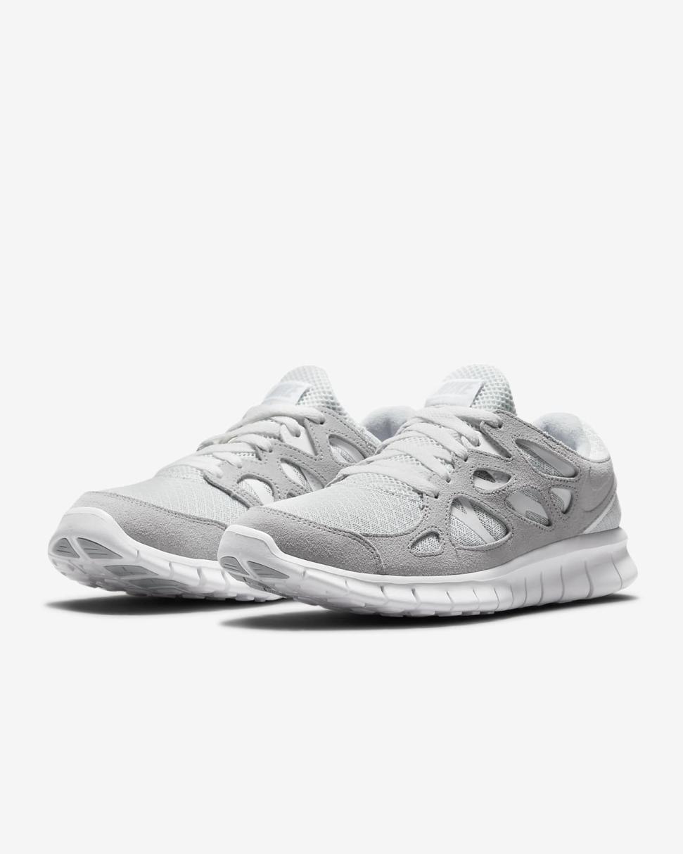 Nike Free Run 2 Wolf Grey/White/Pure Platinum | Mens Nike Lifestyle