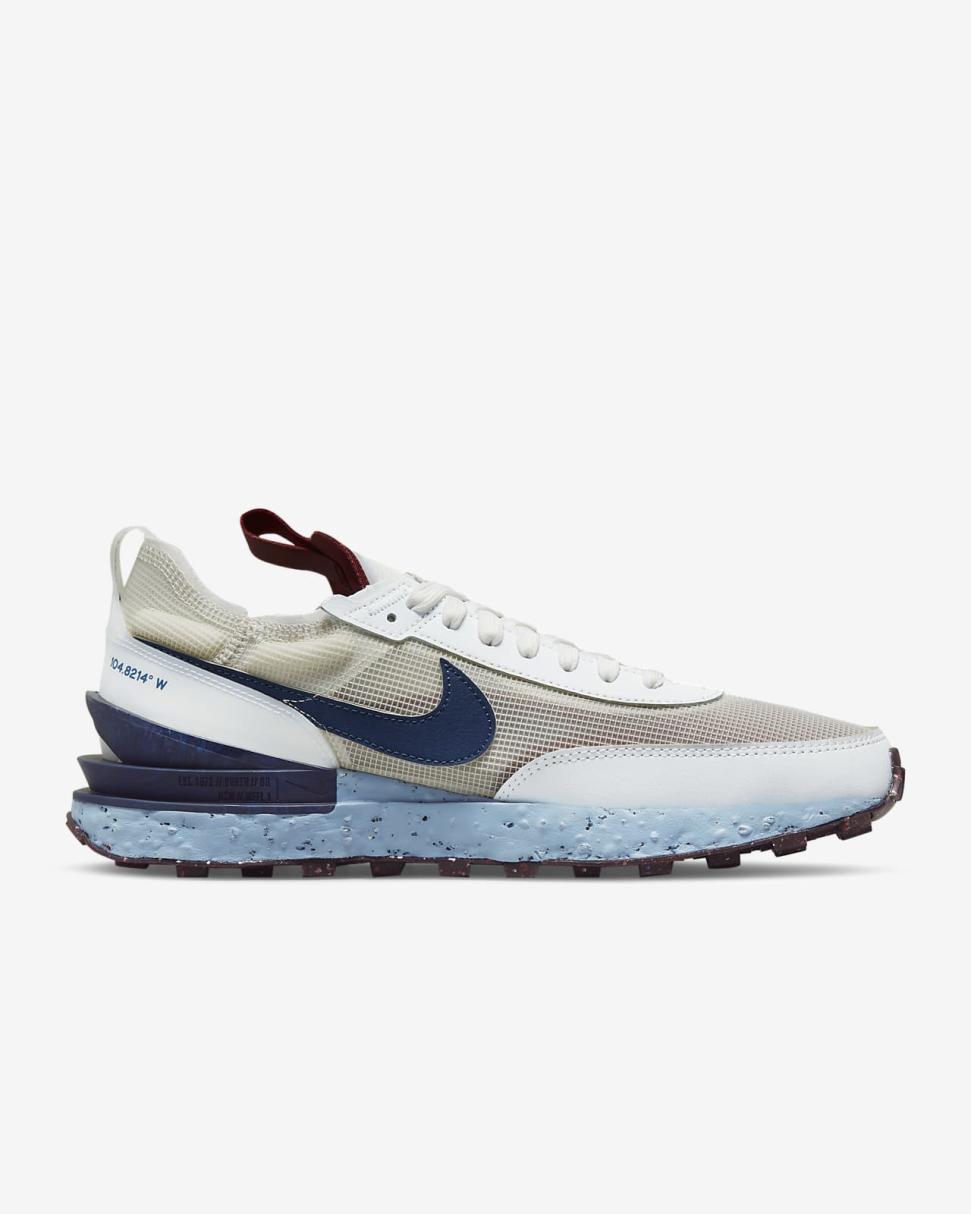 Nike Waffle One Crater Summit White/Team Red/Blue Void | Mens Nike Lifestyle