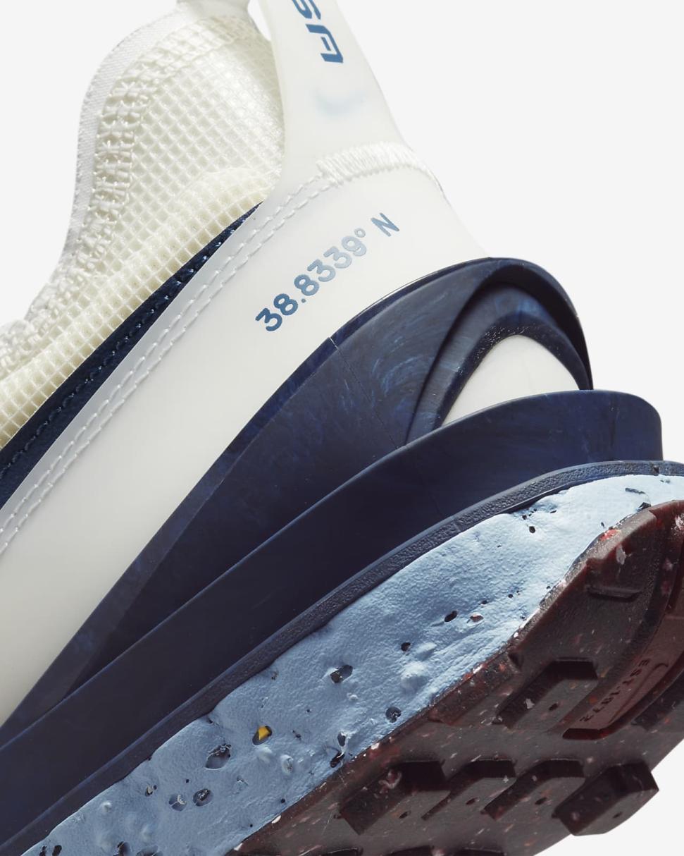 Nike Waffle One Crater Summit White/Team Red/Blue Void | Mens Nike Lifestyle